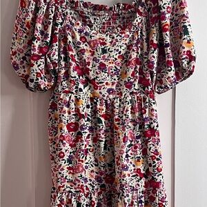 Colorful Floral Dress